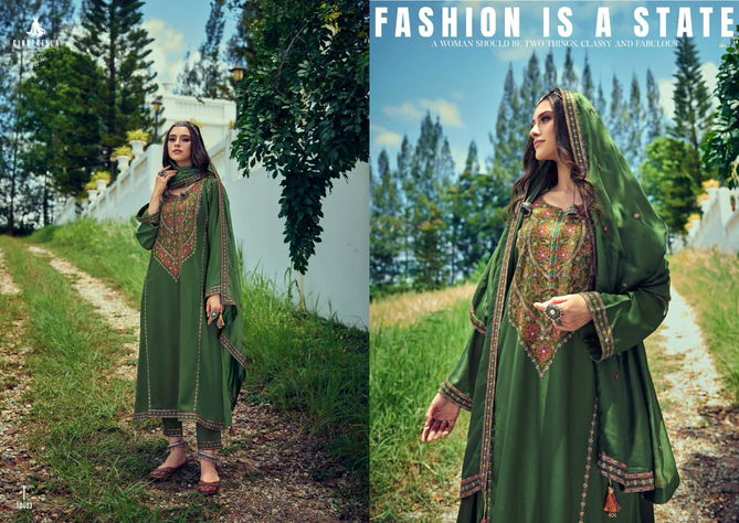 The Festive Edit By Cinderella Heavy Pashmina Suits Catalog